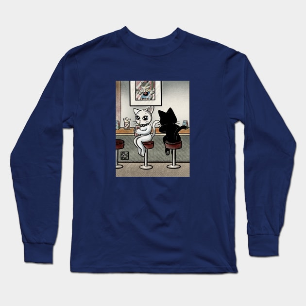 Drink shop Long Sleeve T-Shirt by BATKEI